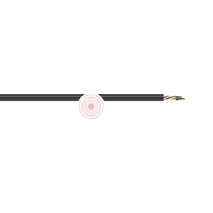 Round cable 24G1,0 mm2. Unshielded. 500V