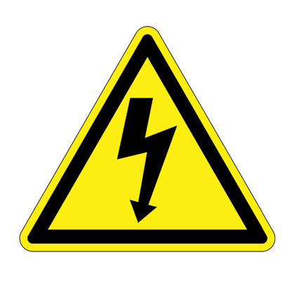 Panduit PESW-B-1Y ISO Warning Triangle Symbol Card