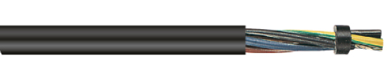 Rubber cable 5G2,5 mm2