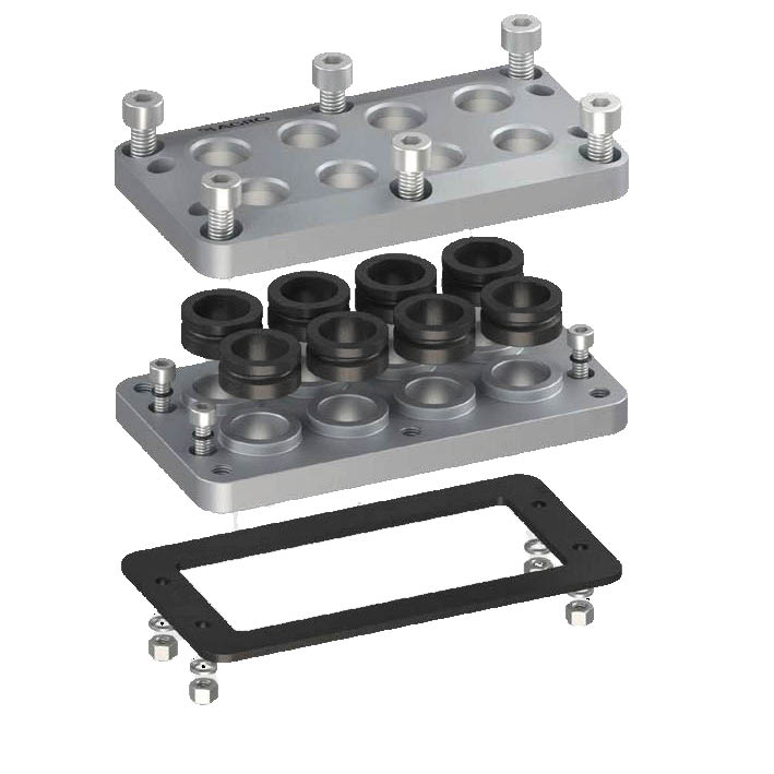 Multi Cable Entry Gland - 8 entries