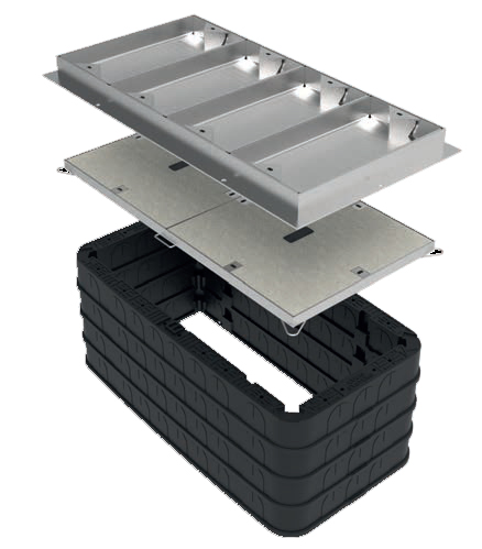 JMF Kabelschächte – 90 % recyceltes HDPE